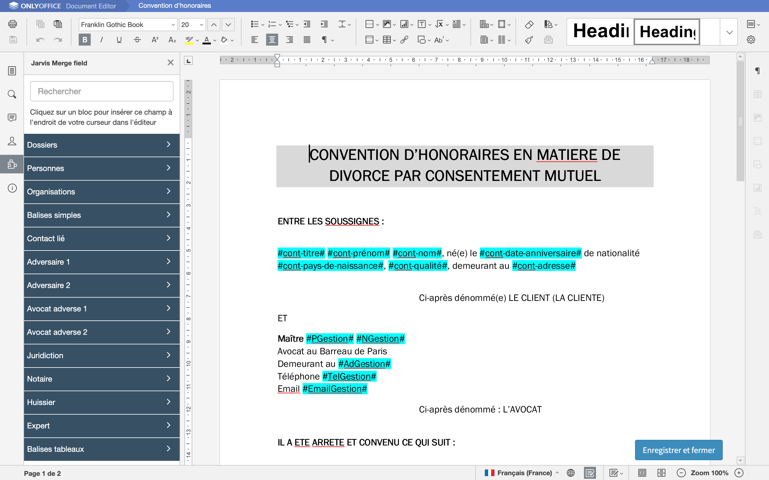 software de escritura para abogados